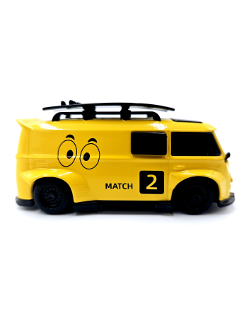 Preview: Pocket Racer Race Bus mit Fernbedienung